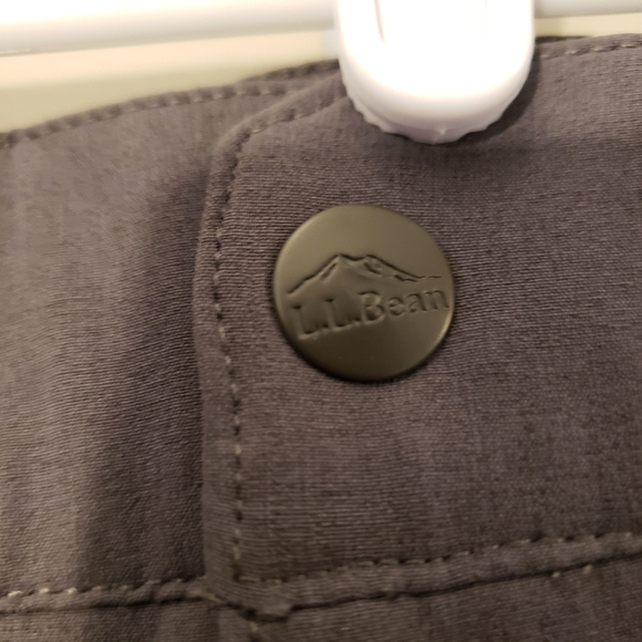 LL Bean Mens M Comfort Cycling Short W/ Liner Alloy Gray UPF 50+ Stretch 515858 - Picture 8 of 10